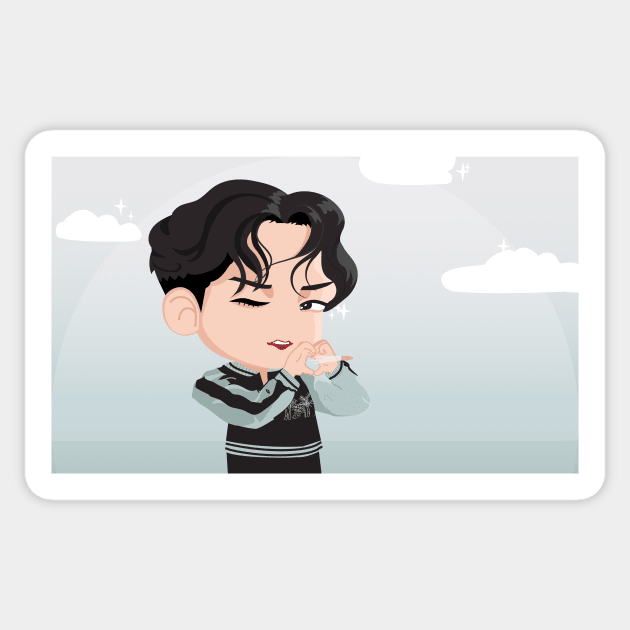 Mingyu HOT Sticker by maryeaahh